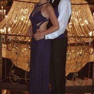 Navy Blue Prom Dress/Evening gown